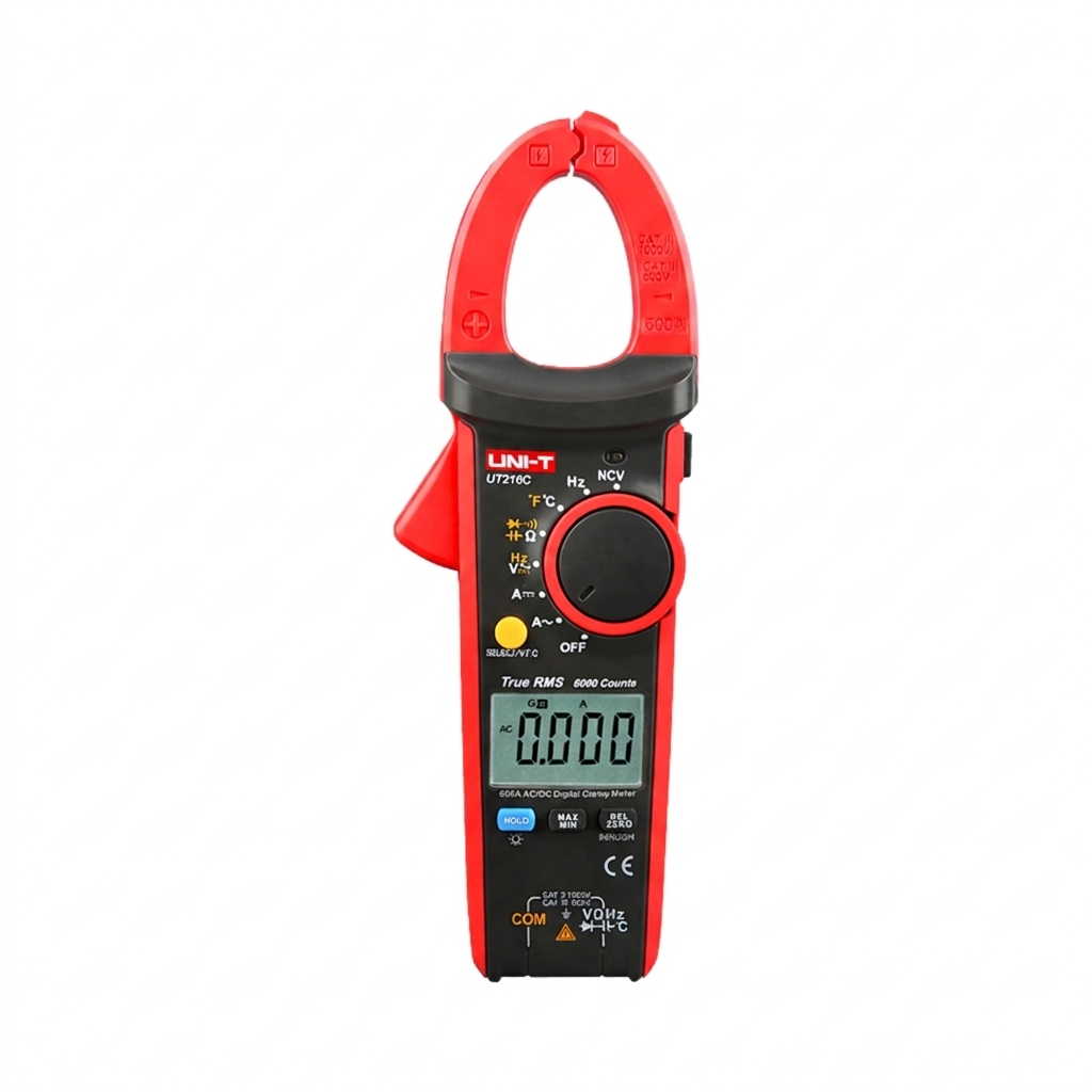 [UT216C] Uni-T Digital Clamp Meter For High Frequency Currents Up to 400Hz For Server Rooms and IT Systems