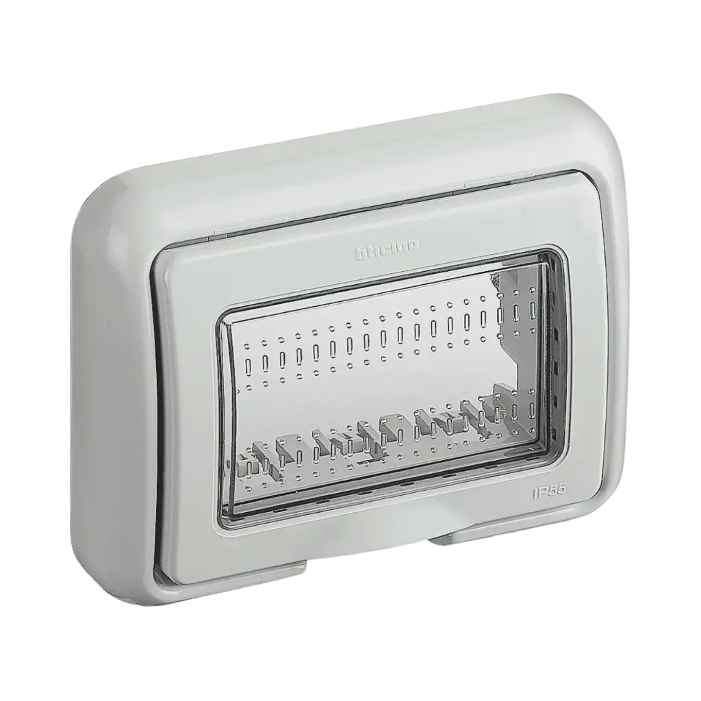 Bticino Matix Cover IP55 for Flush-Mounting Box 503E - 3 Modules