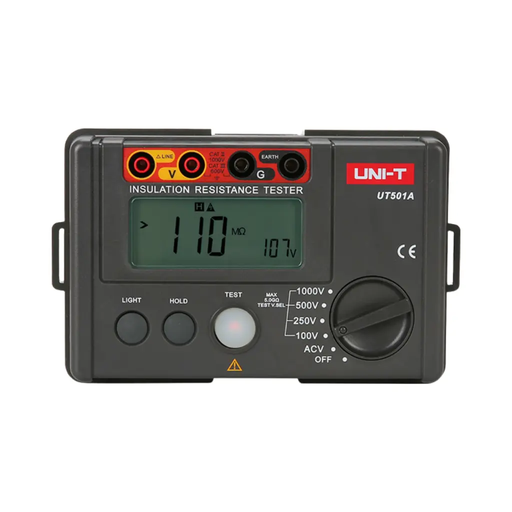 Uni-T Insulation Resistance Tester 1000v, AC Voltage and Low Resistance