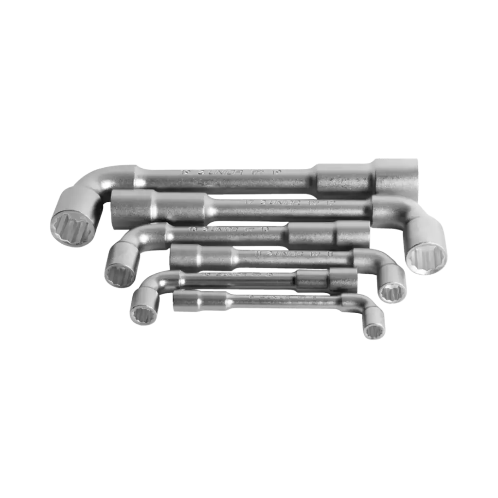 Unior Set Of Double Ended Offset Socket Wrenches 6 Pieces in Carton Box 177CS6