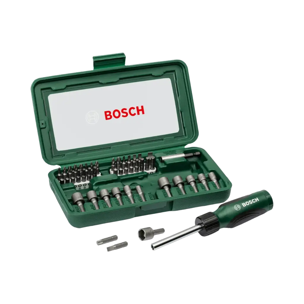 [2607019504] Bosch Screwdriver Bit Set 46 Pieces
