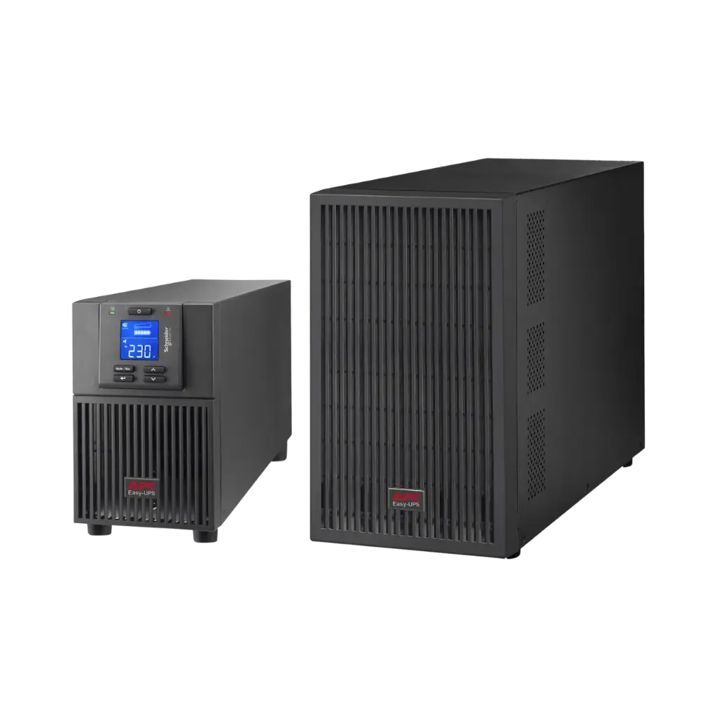 [SRV2KIL] APC Easy UPS On-Line, 2000VA/1600W, Tower, 230V, 4x IEC C13 Outlets, Intelligent Card Slot, LCD, Extended Runtime