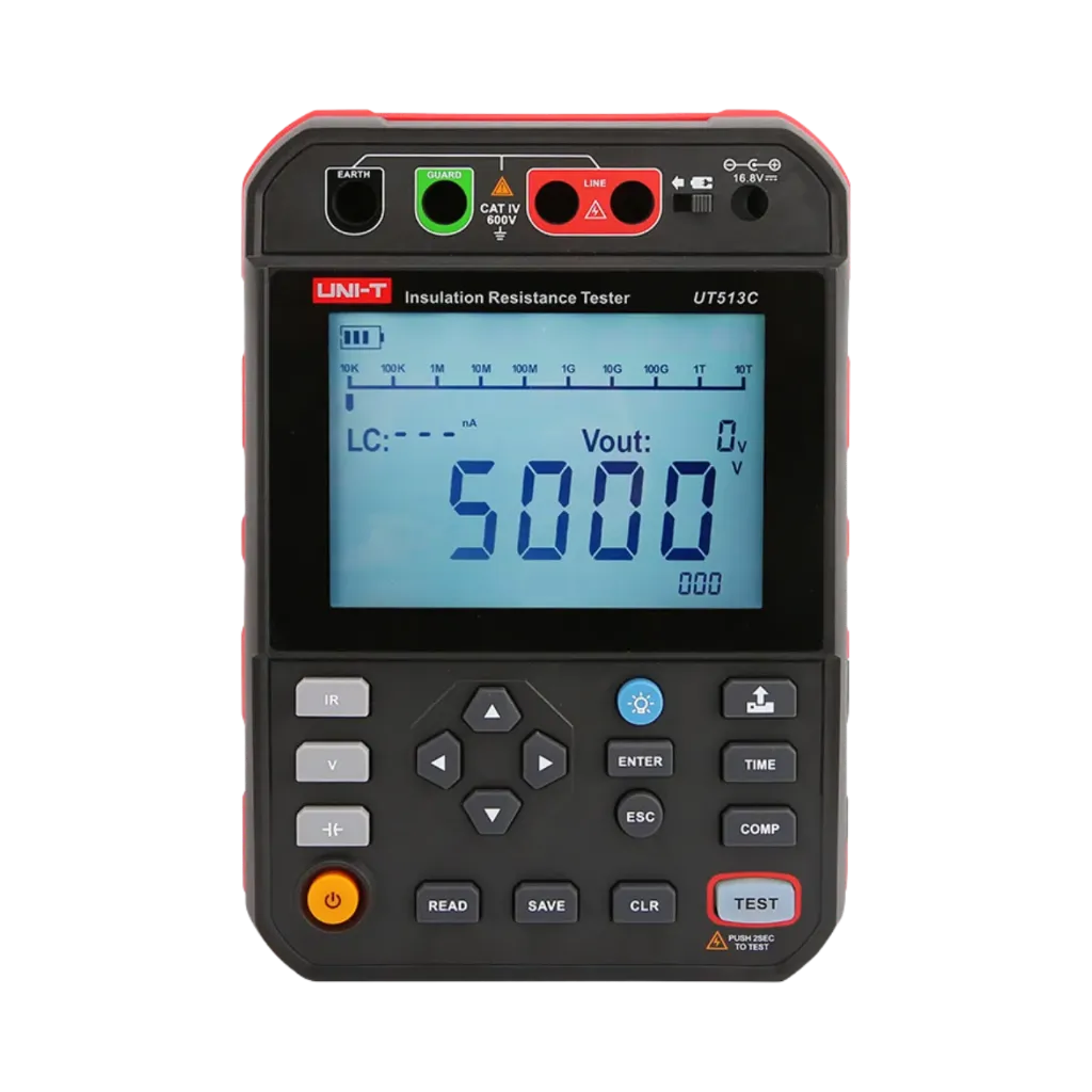 [UT513C] Uni-T Insulation Resistance Tester 5000v