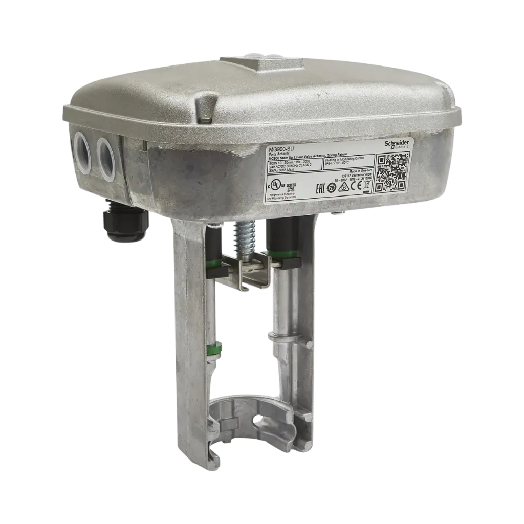 Schneider Electric SpaceLogic MG900-SR Actuator, Spring Return UP, 24Vac/dc, 900N, IP54 
