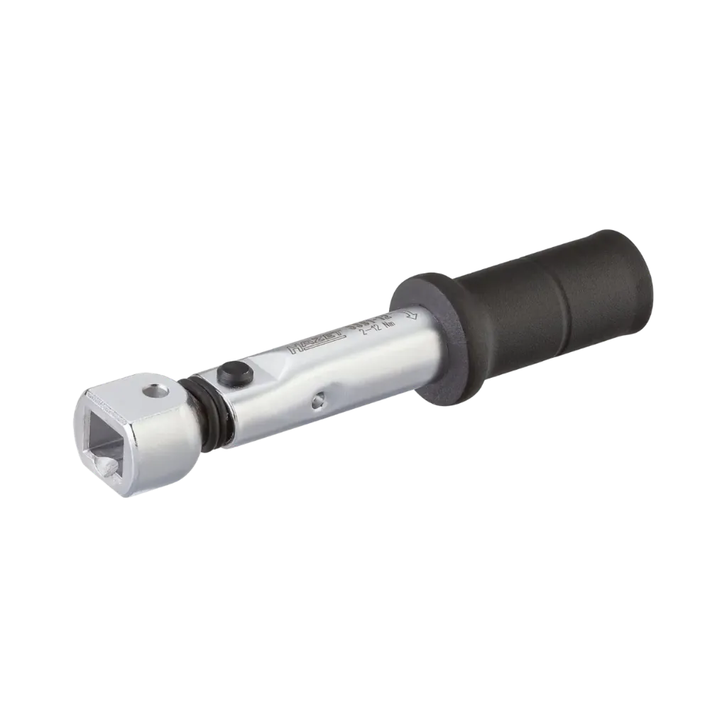 [6391-12] Hazet Torque Wrench 9*12mm Insert Square Hollow 124mm, 2-12 Nm ±2%