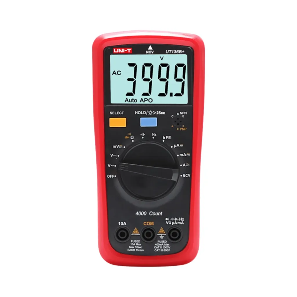[UT136B+]  Uni-T Industrial Digital Multimeter AC/DC 1000v UT136B+