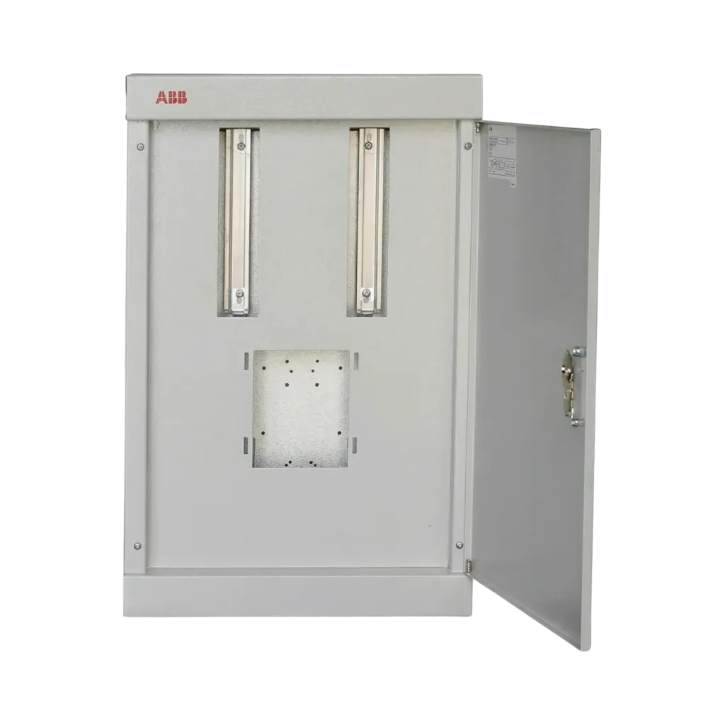 [1SKM231200S0001] ABB EMCX16-W312F - Minicenter Distribution Board, 12 way, 160A, Flush, Plain, With Busbar, RAL 9010, Smooth Finish, IP 41