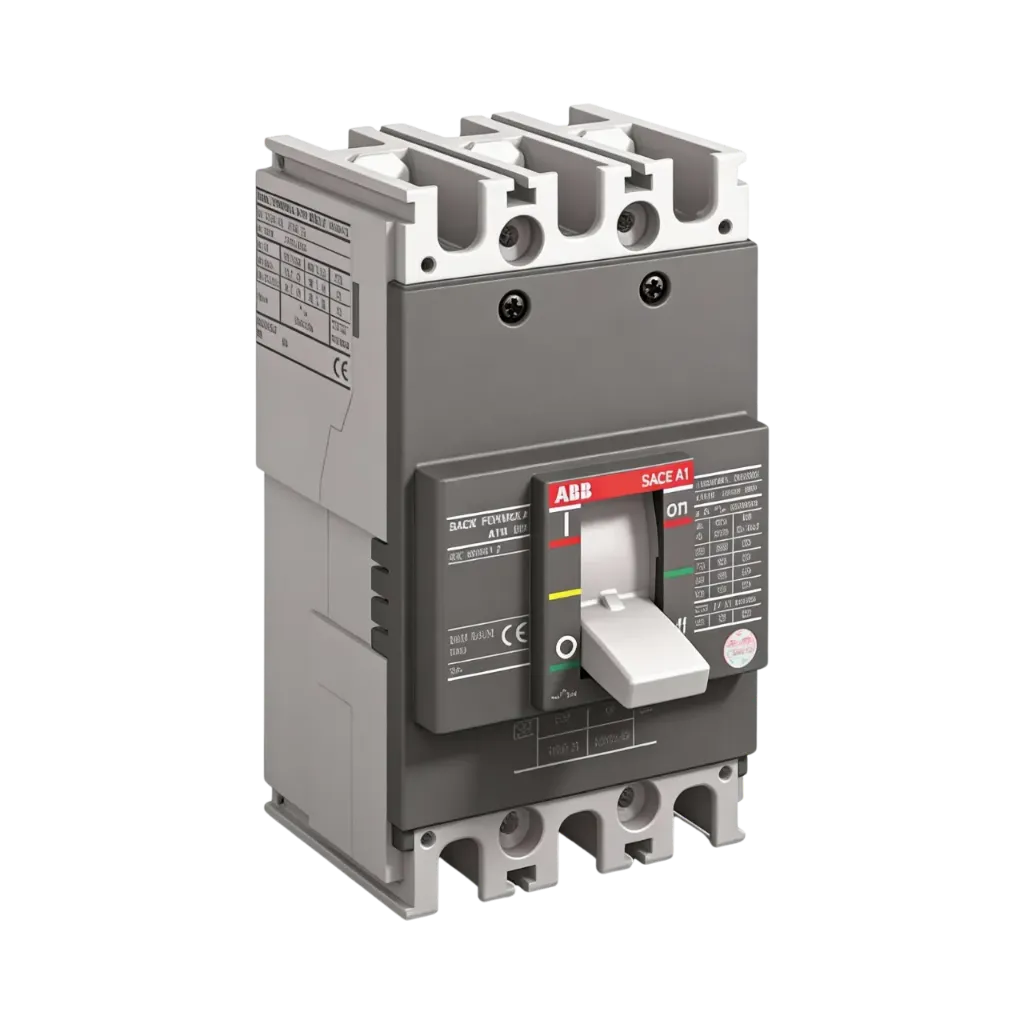 [1SDA066520R1] ABB Circuit Breaker Formula A1A 125 Fixed Three-Pole With Front Terminals And Thermomagnetic Release TMF R 100-1000 A A1A 125 TMF 100-1000 3p F F