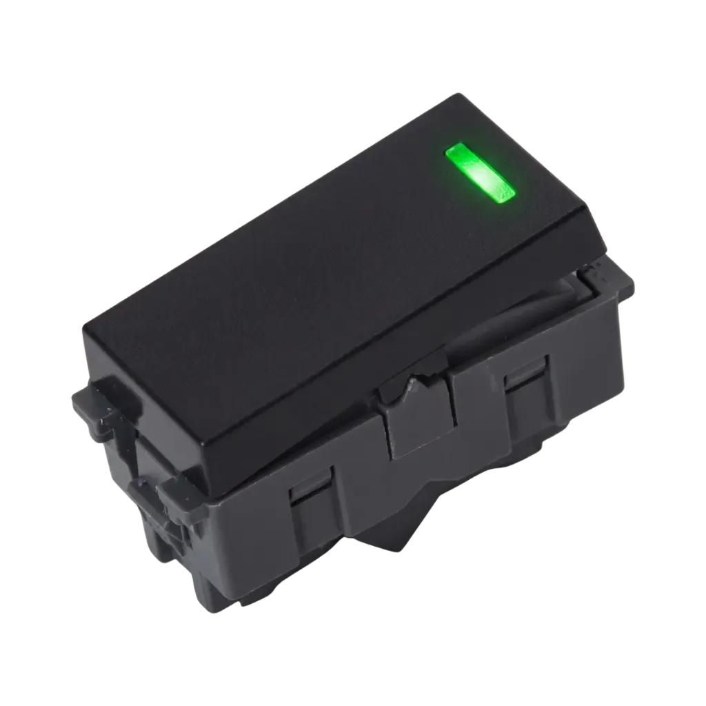 [37032] Venus Flat Divetary Switch 16 A Black J-Venus J 97.2