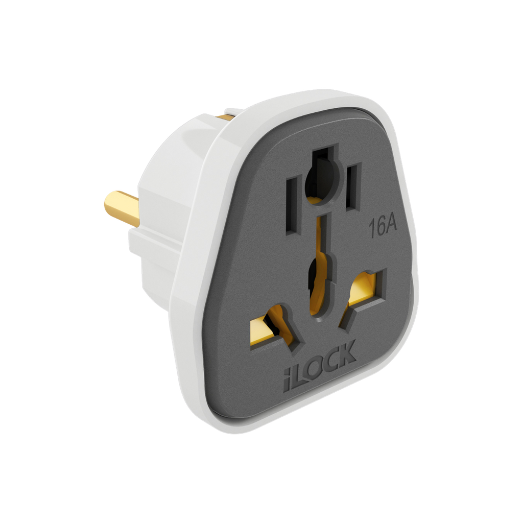 [6224009746187] iLock Travel Plug Adapter Converter