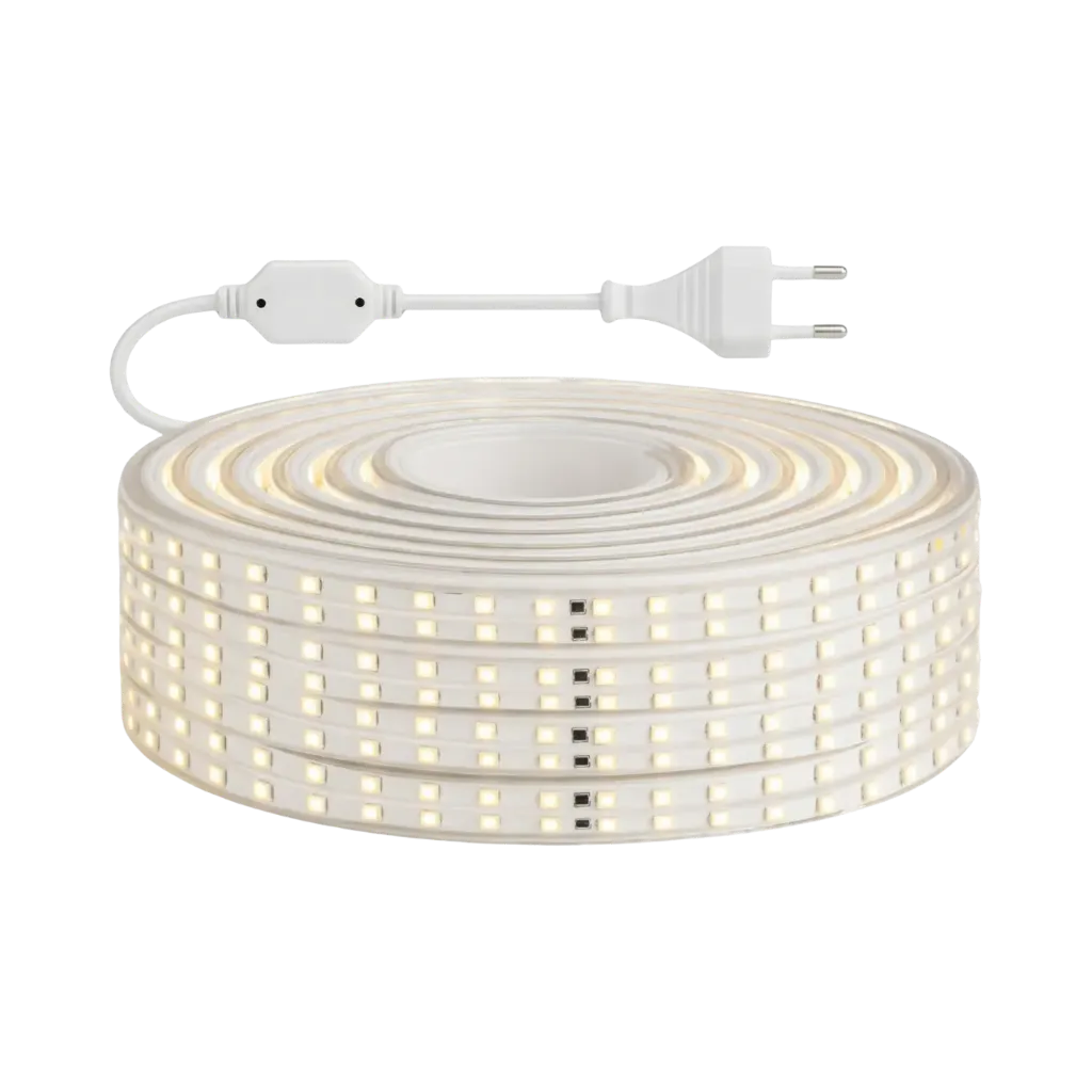 [6224003916531] iLock Led Strip Light 100m 120 Leds 220v 2 Rows (Warm)