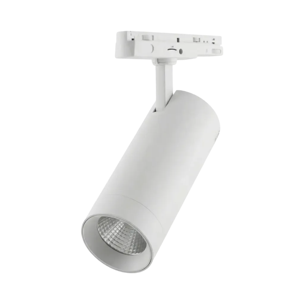 [122-6223015370997] iDo LED Track Mounting Spot Light 10w 1100lm - Adjustable Aluminum Housing - White (Warm)
