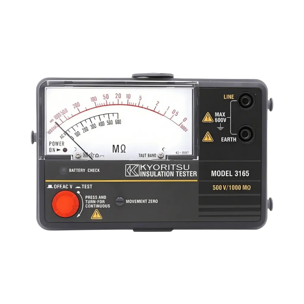 جهاز اختبار وقياس العزل التماثلى 500 فولت 1000 ميجا اوم 3165 كيوريتسو