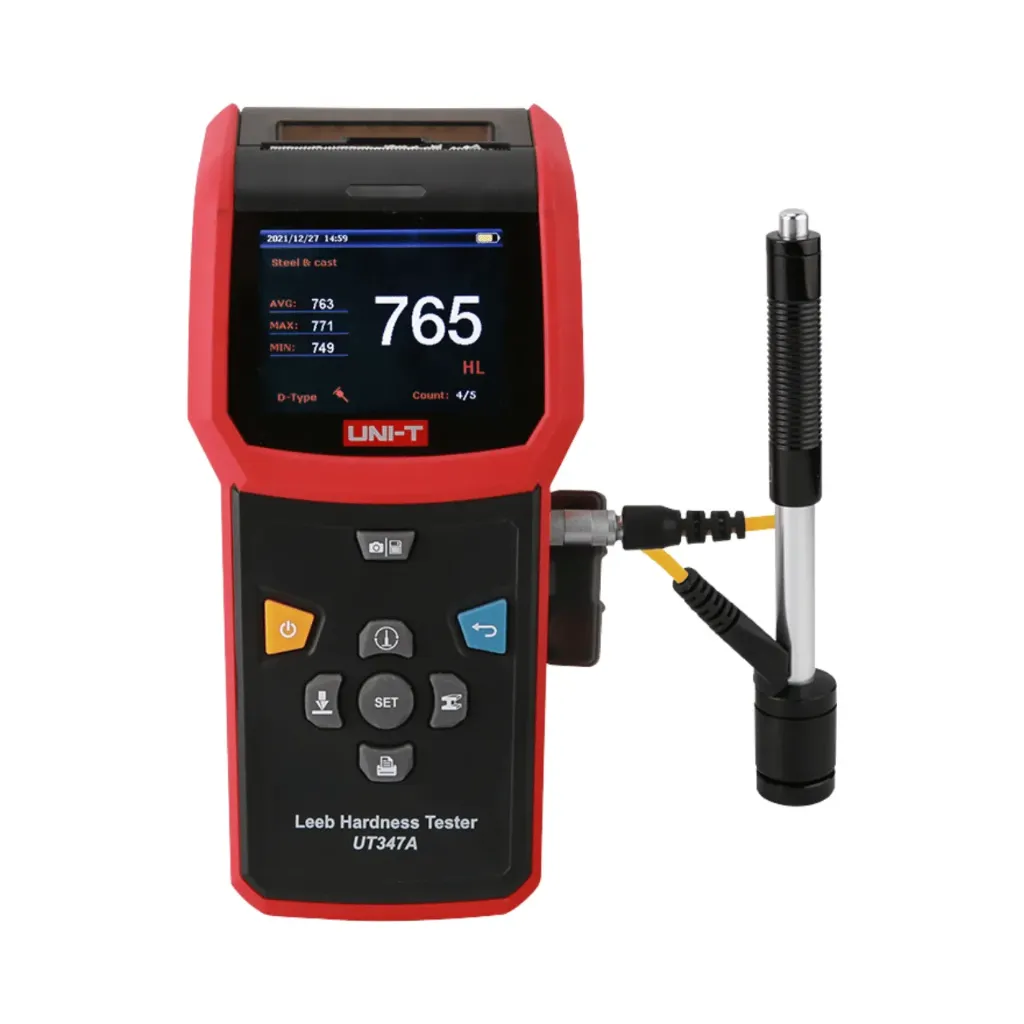 Uni-T Leeb Hardness Tester With Bluetooth & Thermal Printing UT347A