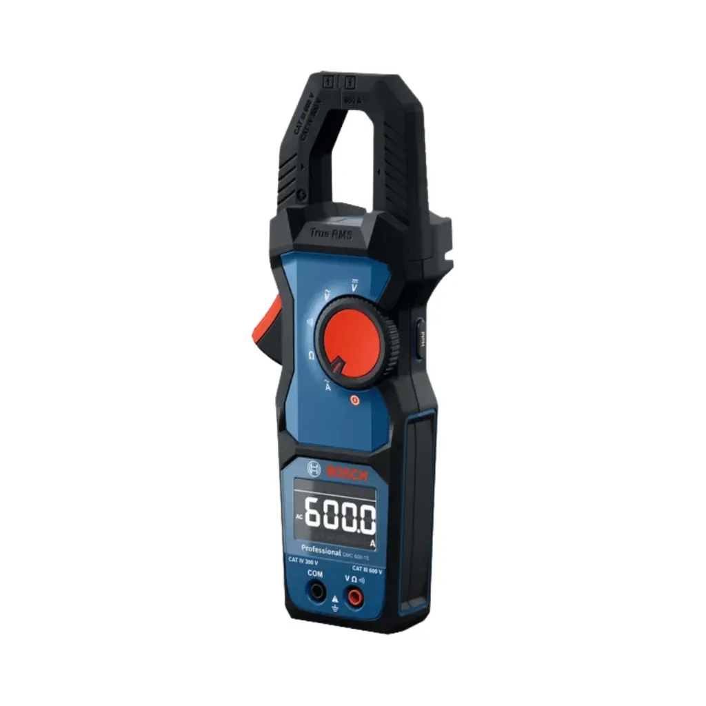 [0601077600] Bosch GMC 600-15 Professional Clamp Meter AC/DC 600v IP54