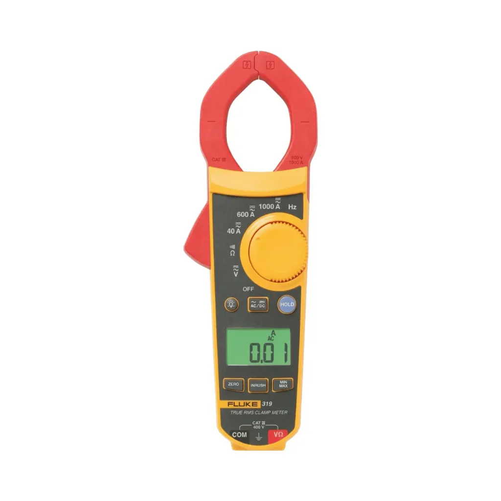 [319] Fluke 319 AC/DC Clamp Meter 1000A. Resistance, Continuity and Frequency IP40