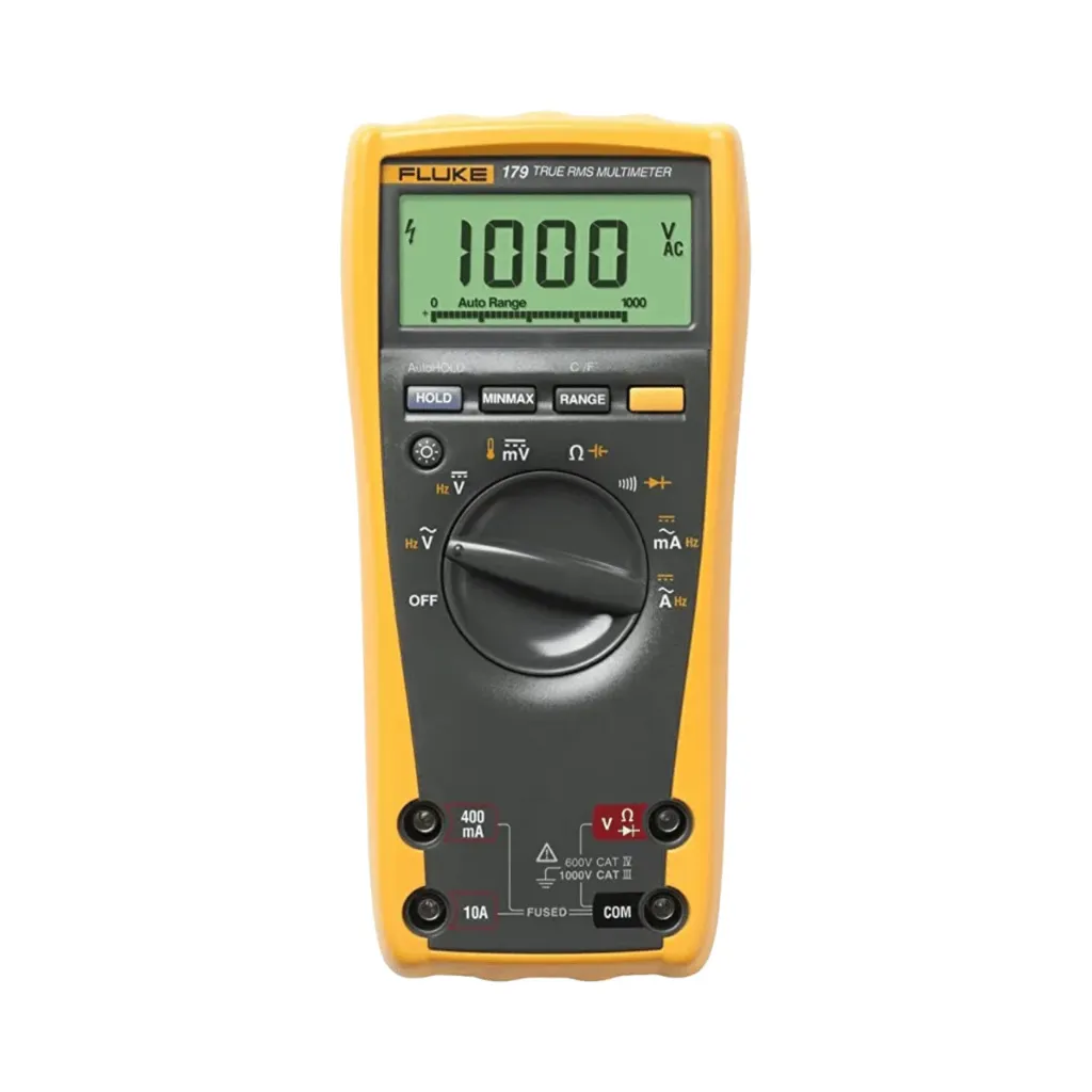 [179] Fluke 179 TRMS Digital Multimeter With Temperature Readings