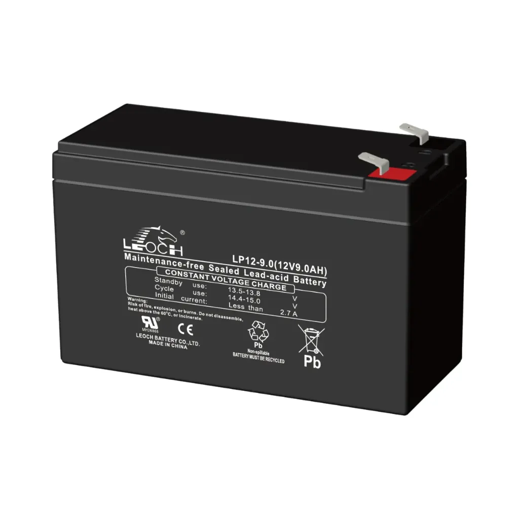 Leoch MTM Maintenance Free Sealed Lead Acid Battery 12v 9Ah