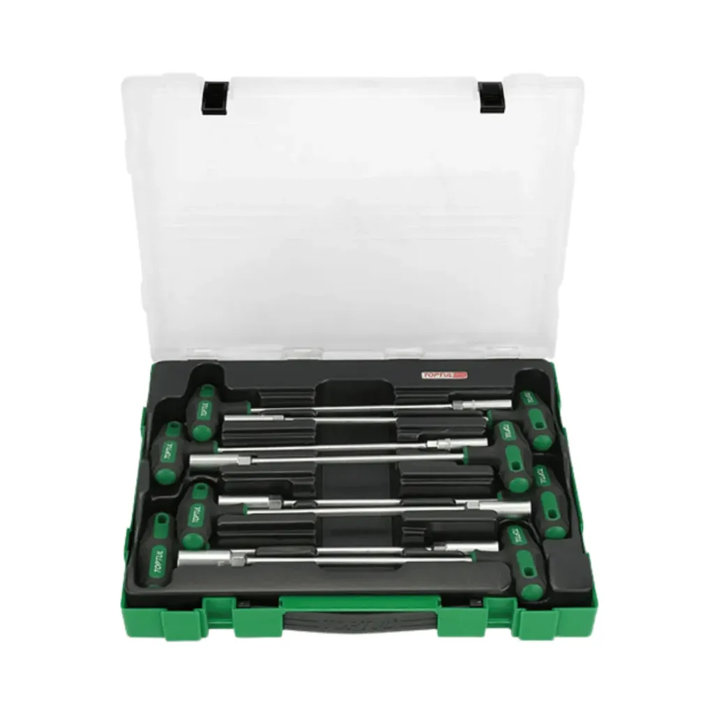 [GZC0802] TopTul 8PCS Hex Nut Driver T-Handle Set GZC0802