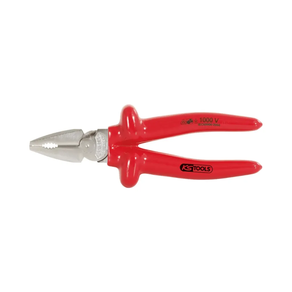 [117.1275] KS Tools 1000V High Leverage Combination Pliers