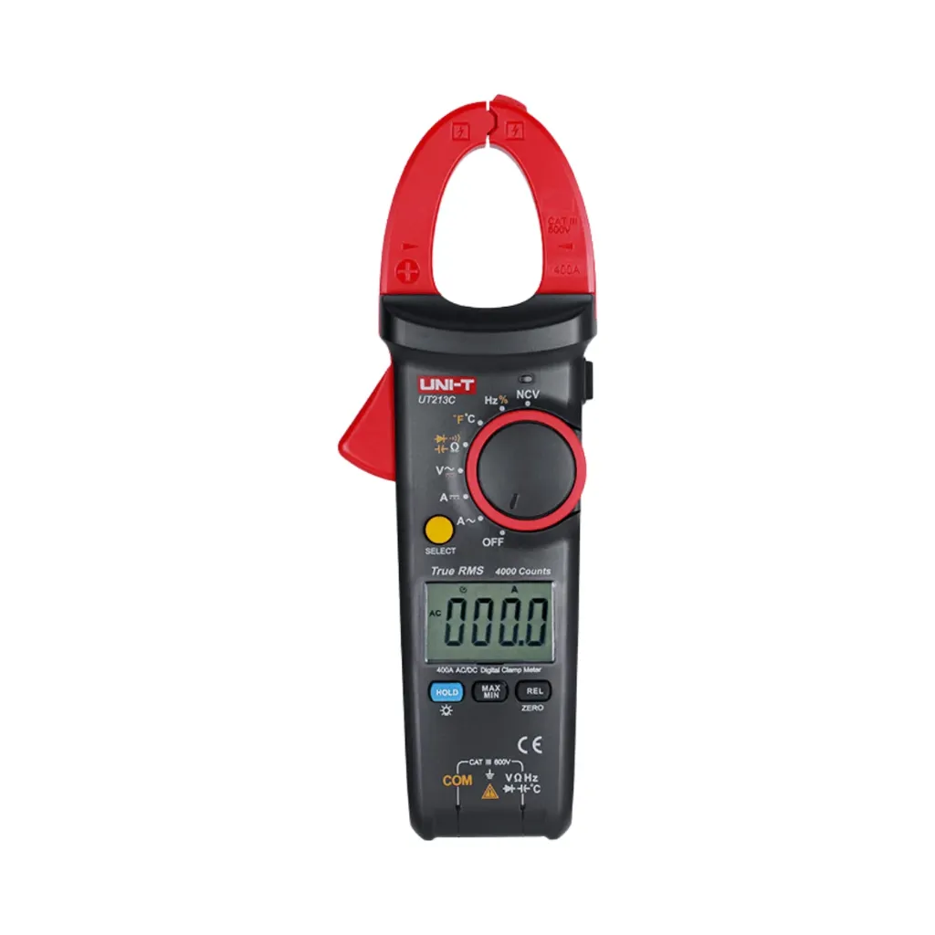[UT213C] Uni-T Digital Clamp Meter True RMS 400A 600V Auto Range