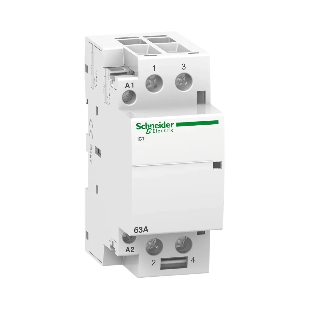 [A9C20862] Schneider Electric Contactor iCT 2 Poles 2 NO 63 A 220..240 V 50Hz