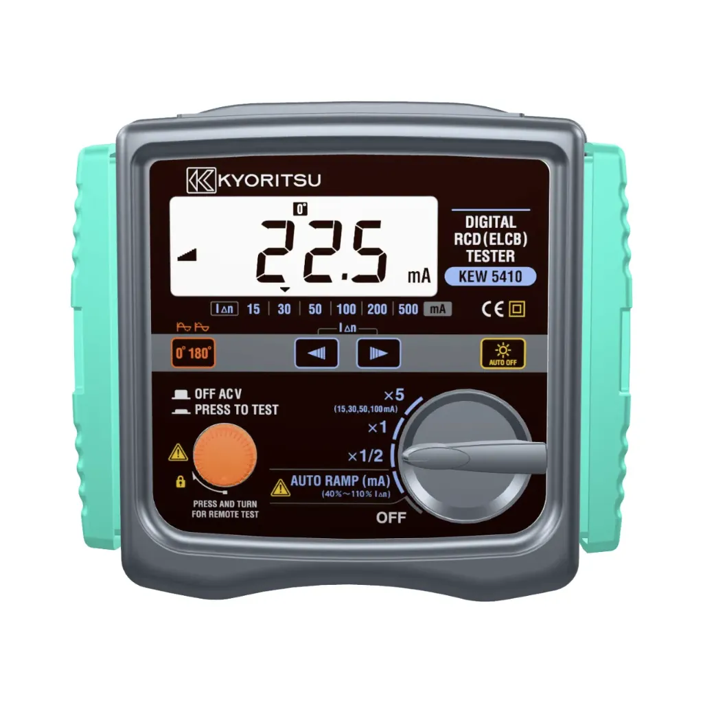[5410] Kyoritsu 5410 RCD Trip Time Conducting Tester IP54