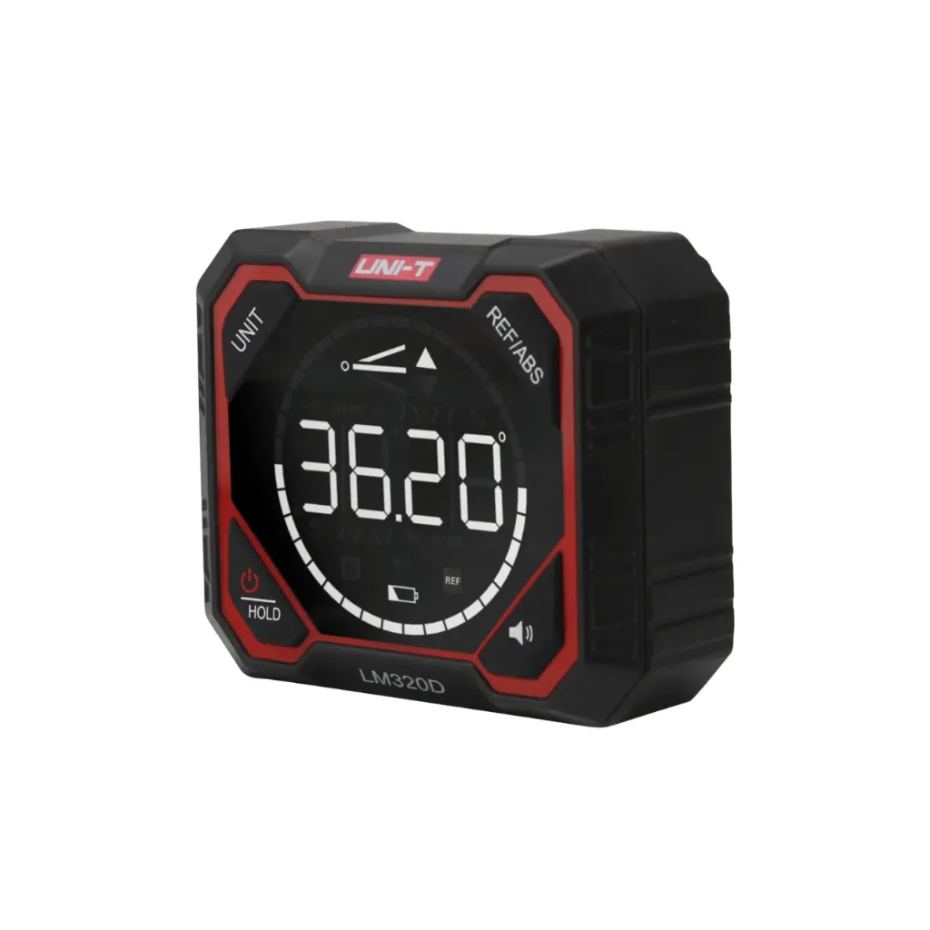 [LM320D] منقله ديجيتال بنطاق قياس 4*90° وقاعدتين مغناطيس LM320D يونى تى