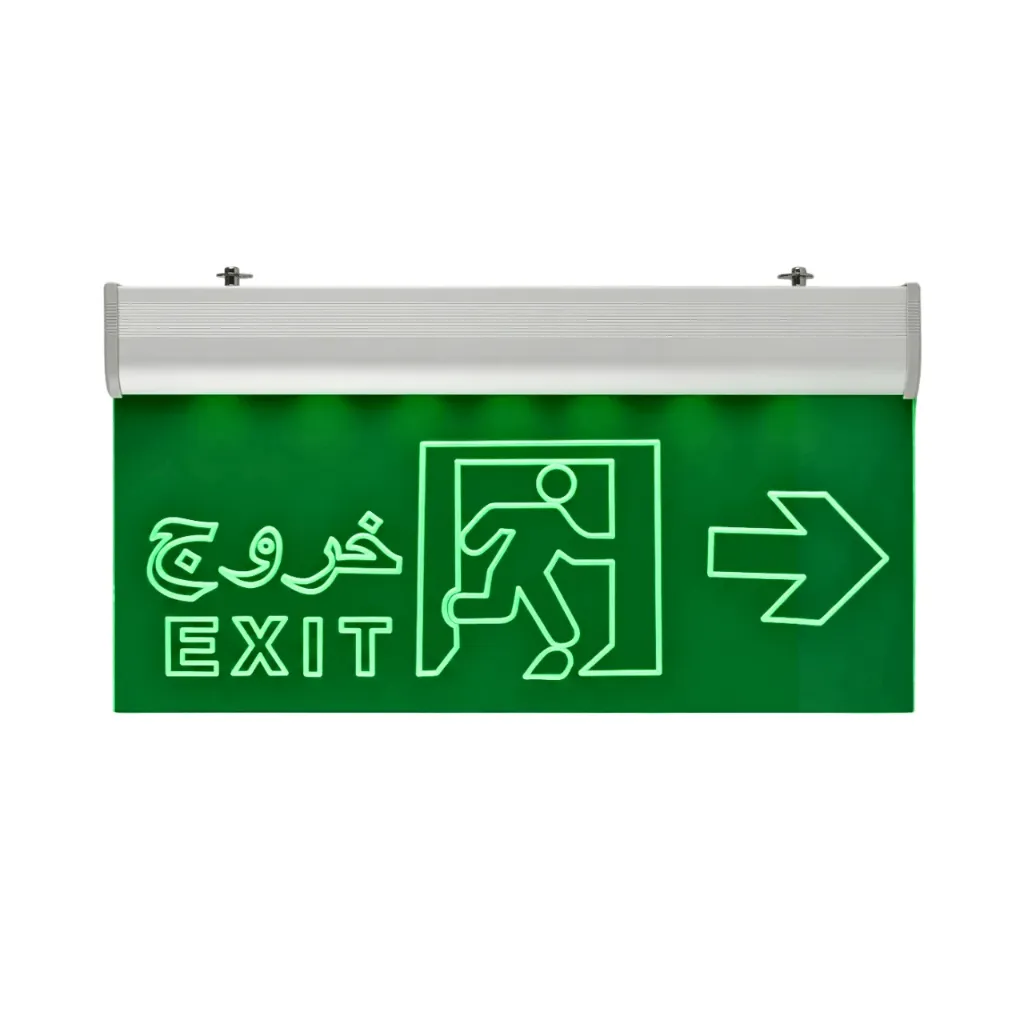 [CE338] LED Emergency Maintained Exit Sign 3 Hours 3 Watt IP20