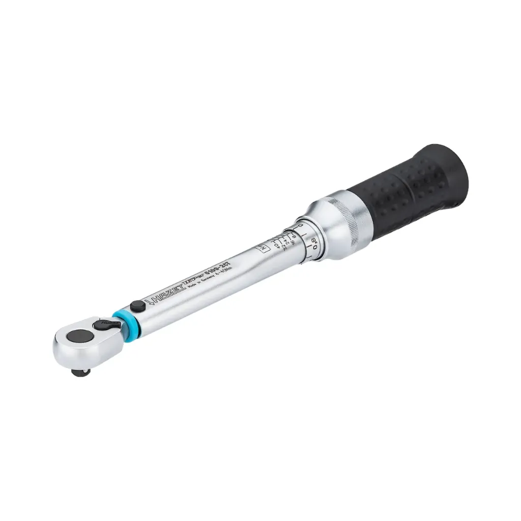 [6109-2CT] Hazet 1⁄4″  Torque Wrench, 4-40 Nm, ±2% Length: 256 mm, Solid With HiPer Reversible Ratchet 6109-2CT