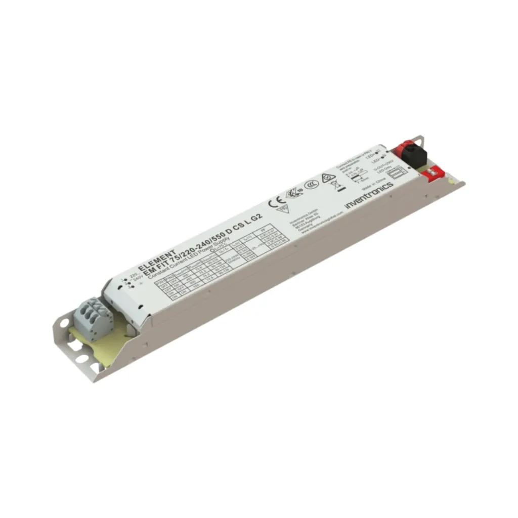 Osram Element EM FIT Non Selv Linear Area Constant Current Non Dimmable EM FIT 75/220...240/550 D CS L