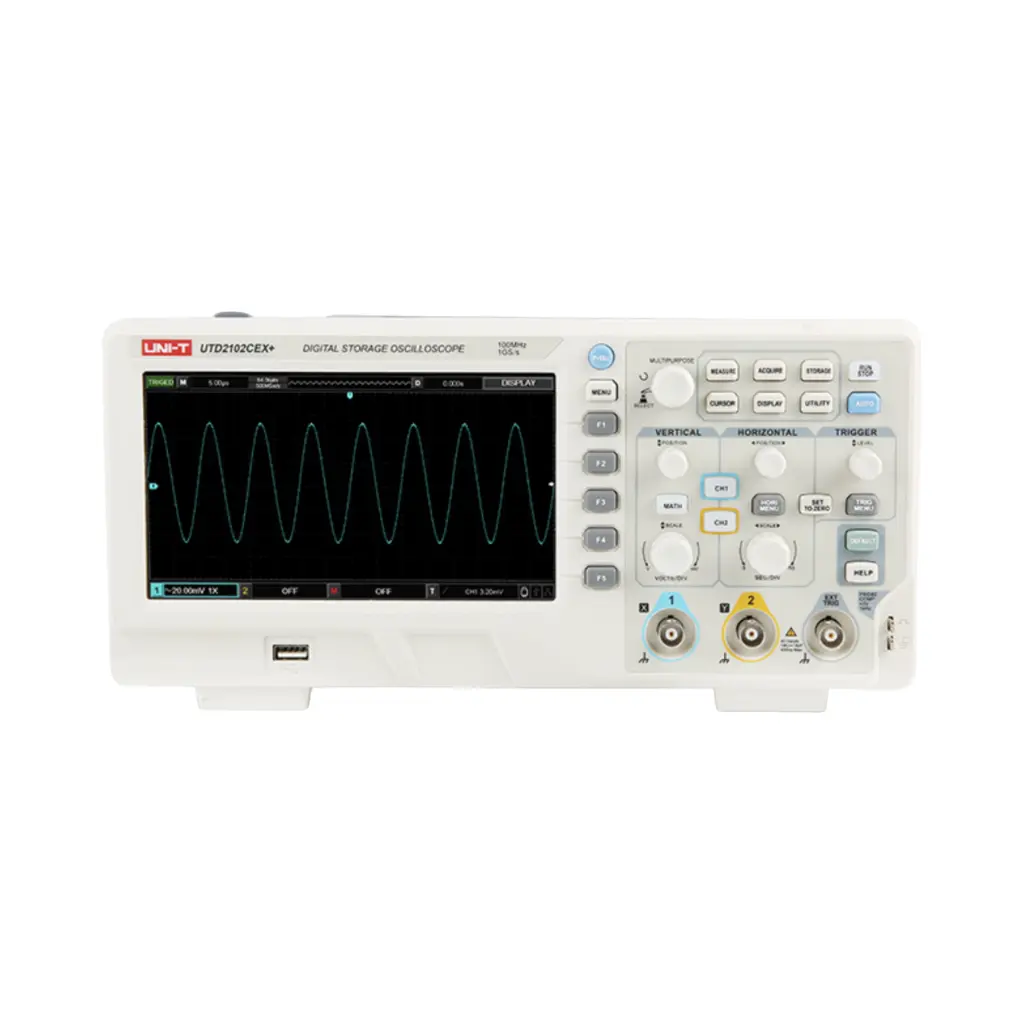 Uni-T Oscilloscope 200MHz 1GSPS USB/LAN UTD2202CEX+