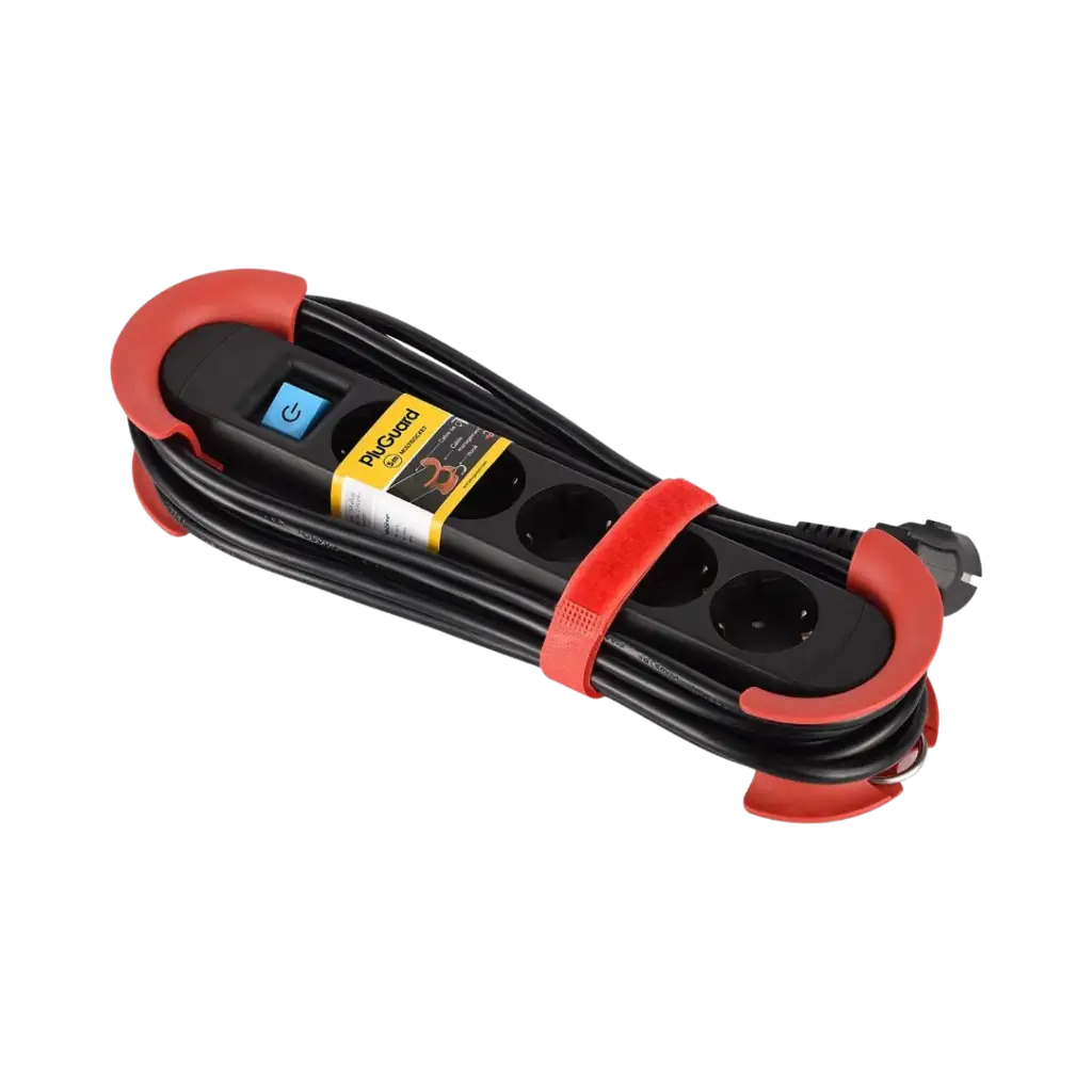 iLock Professional Power Strip 5 Outlet Socket 5 Meters Cables