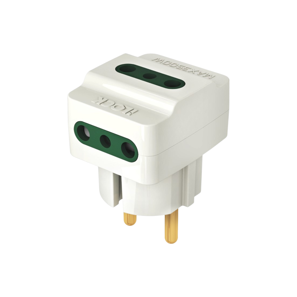 iLock 3-Way Wall Outlet Adapter-3500W