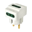 iLock 3-Way Wall Outlet Adapter-3500W