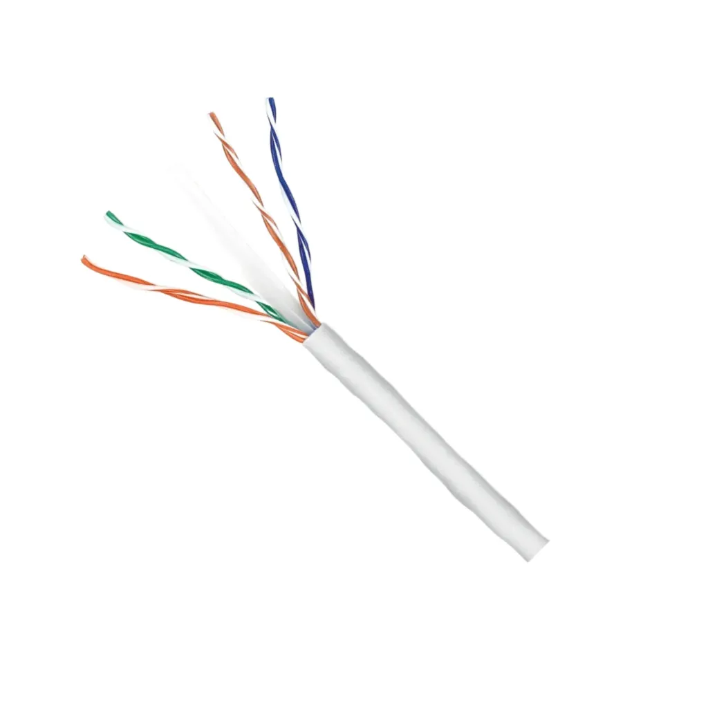 [ACT4P6ULS3RBWE] Schneider Electric Category6, 4pr UTP Cable 305m White, LSZH ACT4P6ULS3RBWE