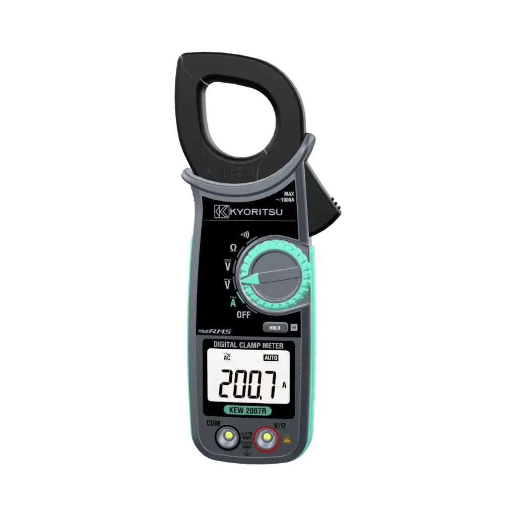 Kyoritsu AC Digital Clamp Meter True RMS 600/1000A Auto-Ranging