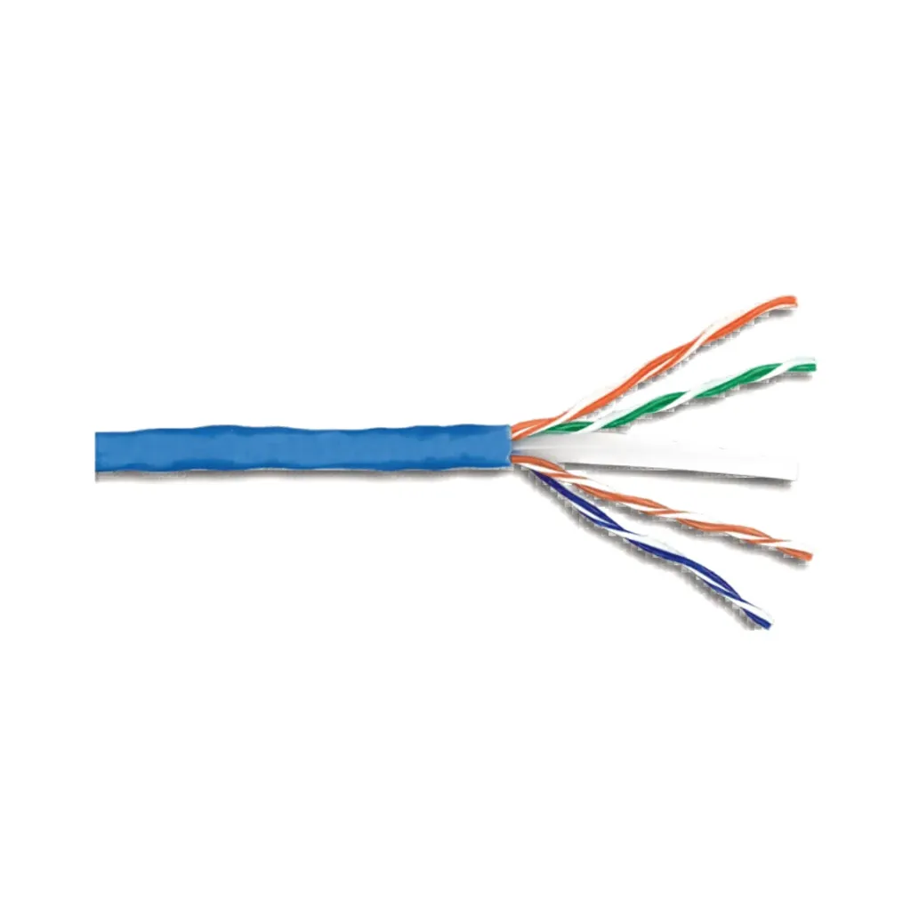 [ACT4P6UCM3RBBU] Schneider Electric Category6, 4pr UTP Cable 305m Blue, CM