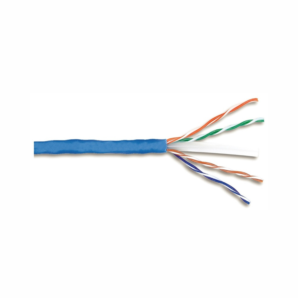 [ACT4P6UCM3RBBU] Schneider Electric Category6, 4pr UTP Cable 305m Blue, CM