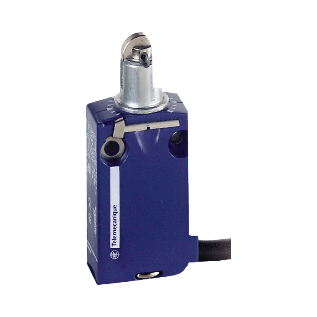 [XCMD2102L5] Telemecanique Sensors Limit Switch 1NO+1NC Snap Action 5m Cable Steel Roller Plunger