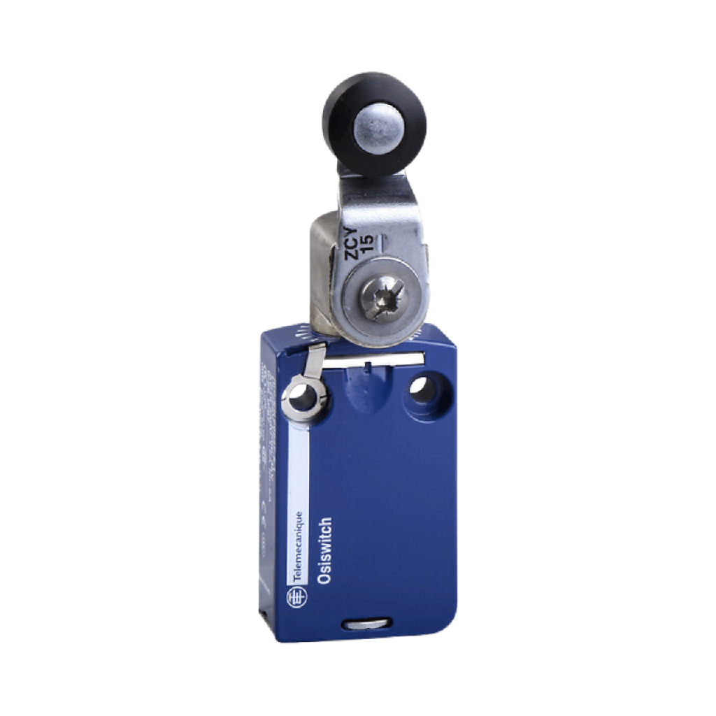[XCMD2115L5] Telemecanique Sensors Limit Switch XCMD, Thermoplastic Roller Lever, 1NC+1NO, Snap Action, 5 m Cable