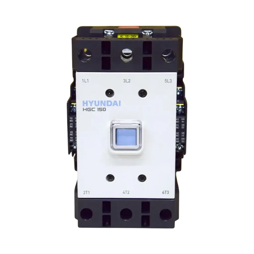 [HGC150 22NS Y220] Hyundai Magnetic Contactor 150A 75kw HGC150