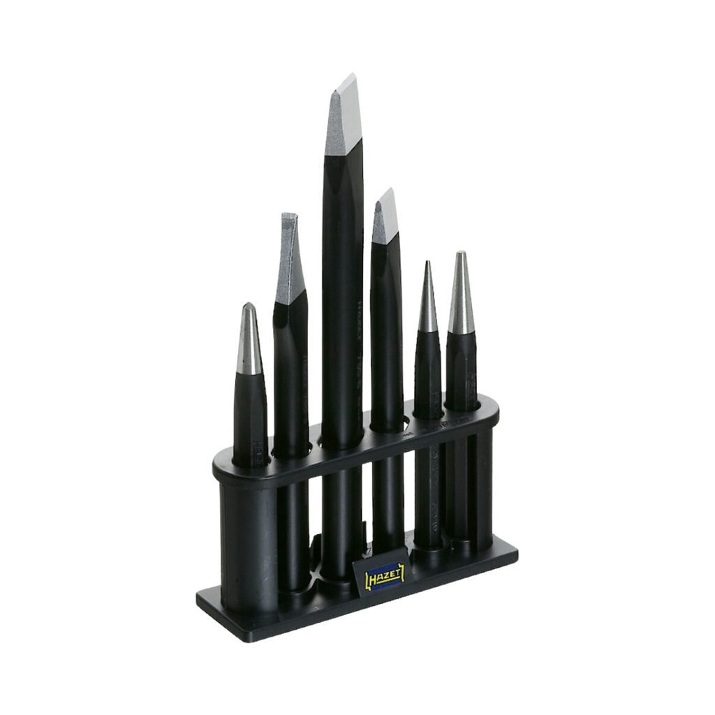 Hazet Chisel Drift Punch Centre Punch Set 6 Pieces