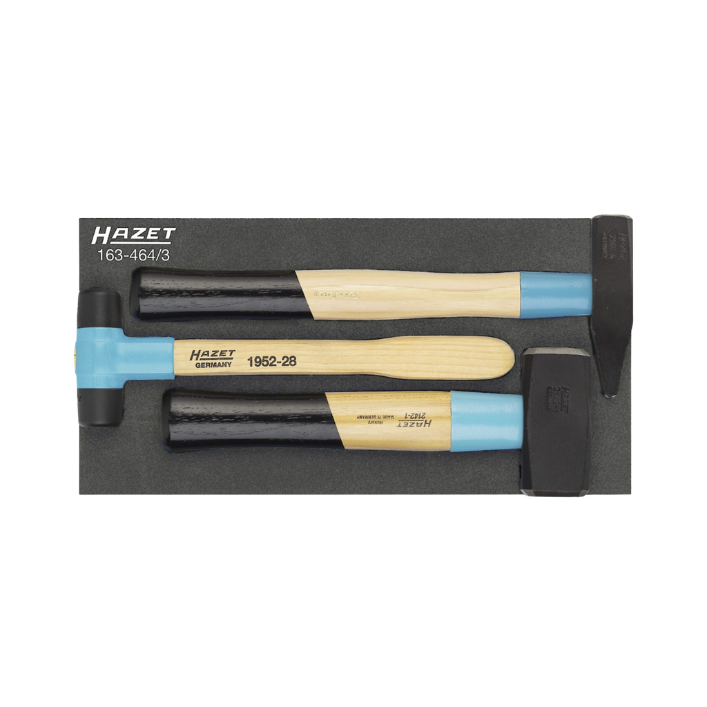 [163-464/3] Hazet Hammer Set 342*172 mm, 3 Pieces