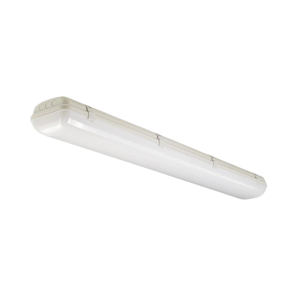 [1002044] Egylux 2*120 cm Marina Polycarbonate Luminaire, inc. 2*18w Lamps