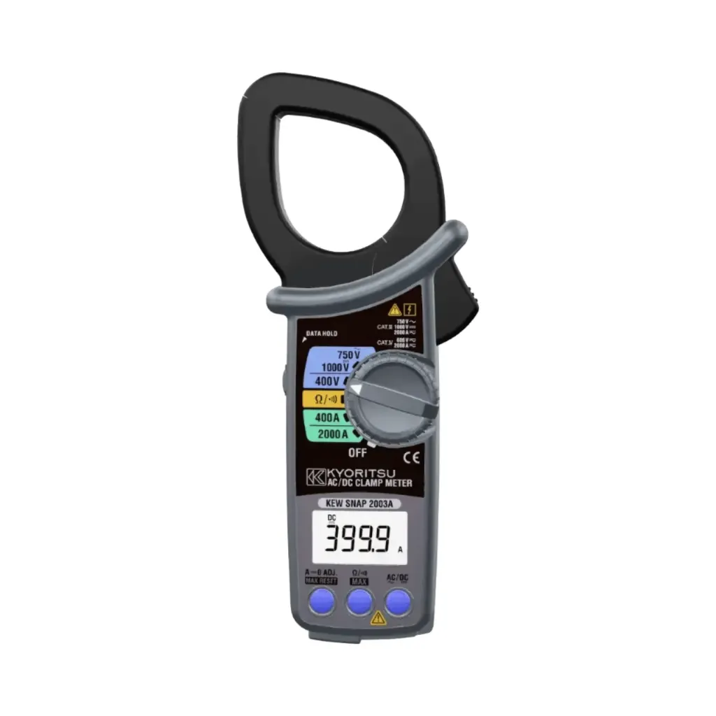 [2003A] Kyoritsu 2003A AC/DC Digital Clamp Meter 2000A 1000V