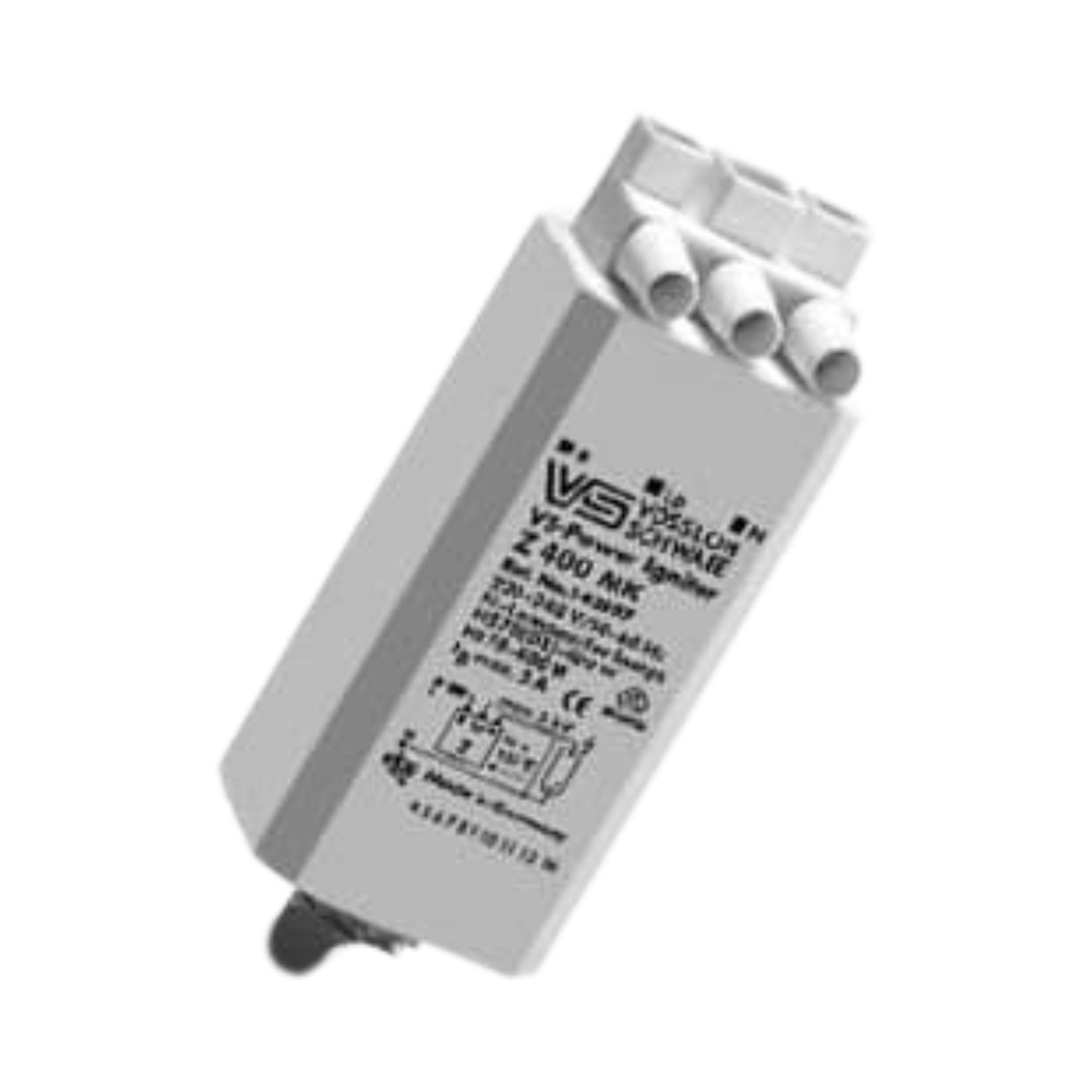 [Z400 M K] Vossloh-Schwabe Electronic Superimposed Ignitor For HS and HI lamps 35-400 w
