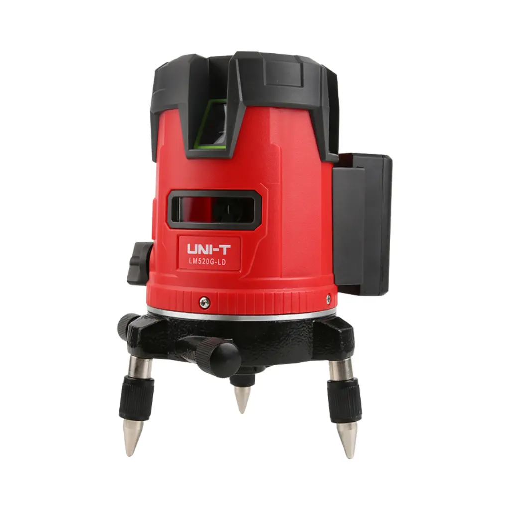 Uni-T Laser Leveler With 5 Green Lines Li-ion Battery