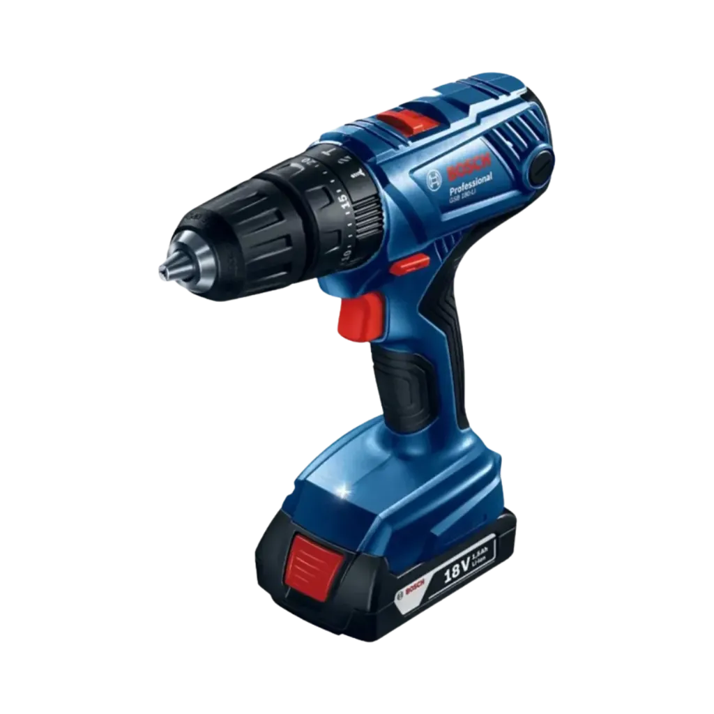 Bosch Cordless Combi in Carrying Case GSB 180-LI +2 Battery 2,0 Ah