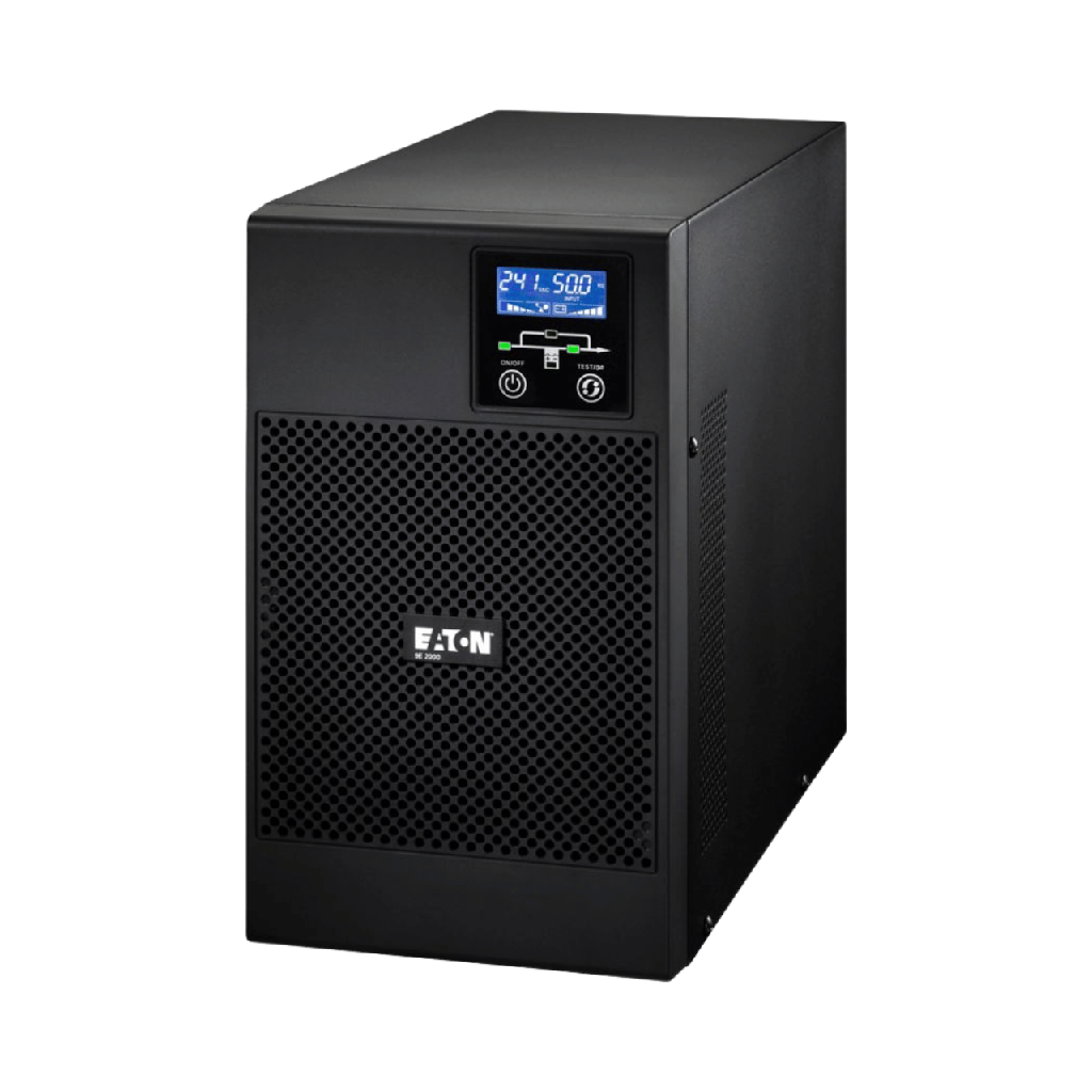[9E2000I] Eaton 9E Tower Online UPS, 2 kVA, 1600 W, Input: C14, Output: (6) C13 9E2000I